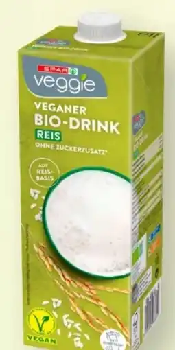 Interspar Spar Veggie Veganer Bio-Reisdrink Angebot