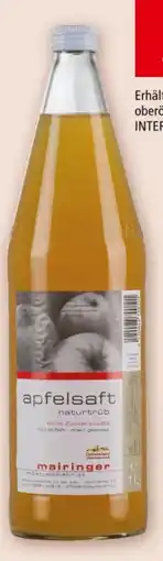 Interspar Mairinger Apfelsaft Angebot