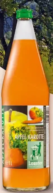 Interspar Mosterei Loaster Apfel-Karottensaft Angebot