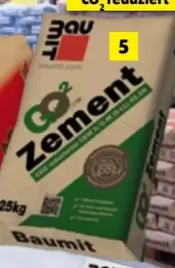 Bauhaus Baumit Zement GO2morrow Angebot