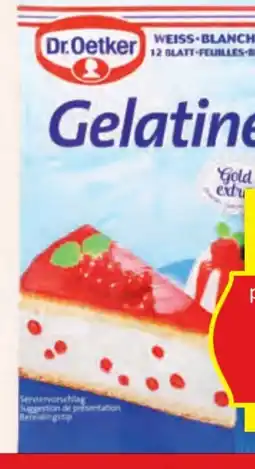 Hofer Dr. Oetker Blattgelatine Angebot