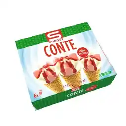 Spar Conte Erdbeer, Vanille oder Buttermilch SPAR Angebot