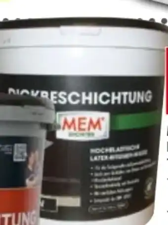 Bauhaus MEM Bitumen-Dickbeschichtung Angebot