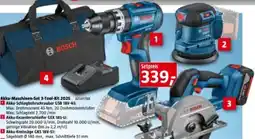 Bauhaus Bosch Akku-Maschinen-Set 3 Tool Kit Angebot