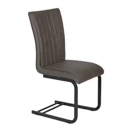 XXXLutz Schwingstuhl in Stahl Mikrofaser Angebot