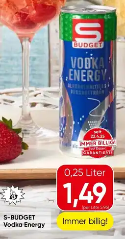 Spar Vodka Energy Angebot