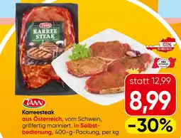 Spar Karreesteak Angebot