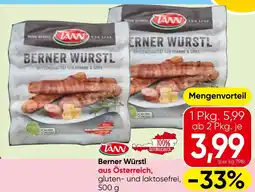 Spar Berner Würstl Angebot