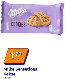 Action Milka Sensations Kekse Angebot