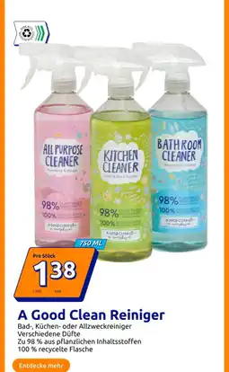 Action A Good Clean Reiniger Angebot