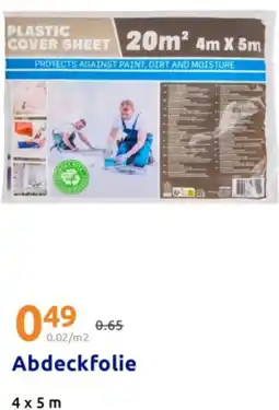 Action Abdeckfolie Angebot