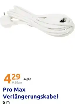 Action Pro Max Verlängerungskabel Angebot