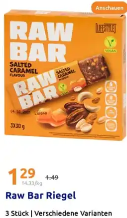 Action Raw Bar Riegel Angebot