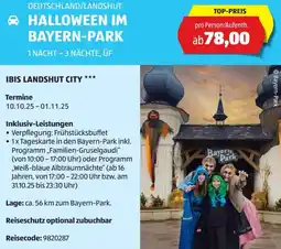 Hofer Reisen Halloween im bayern-park Angebot