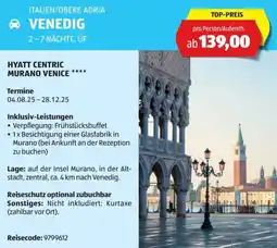 Hofer Reisen Venedig Angebot