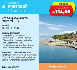 Hofer Reisen Portorož Angebot