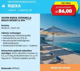 Hofer Reisen Rijeka Angebot