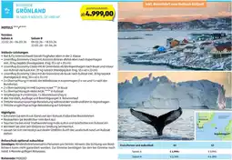 Hofer Reisen Grönland Angebot