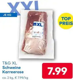 T&G T&G XL Schweine Karreerose Angebot