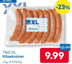 T&G XL Käsekrainer