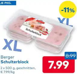 T&G Berger Schulterblock Angebot
