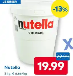 T&G Nutella Angebot