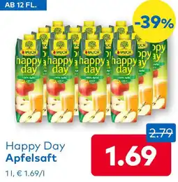 T&G Happy Day Apfelsaft Angebot