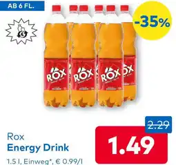 T&G Rox Energy Drink Angebot