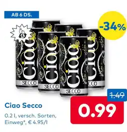 T&G Ciao Secco Angebot