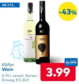 T&G Käfer Wein Angebot