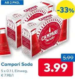 T&G Campari Soda Angebot