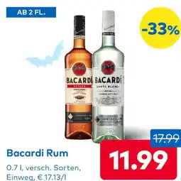T&G Bacardi Rum Angebot