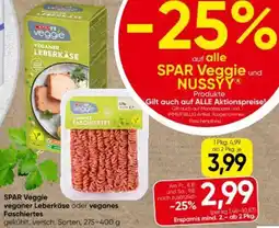 Eurospar SPAR Veggie veganer Leberkäse oder veganes Faschiertes Angebot