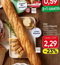 Eurospar SPAR Jumbo Baguette Angebot