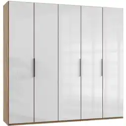 XXXLutz Drehtürenschrank in Weiß, Eichefarben Angebot