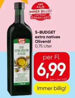 Eurospar S-BUDGET extra natives Olivenöl Angebot