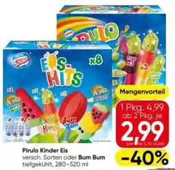 Eurospar Pirulo Kinder Eis Angebot