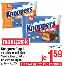 Maximarkt Knoppers Riegel Angebot