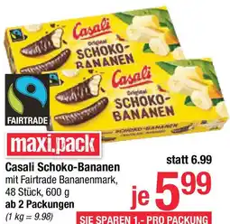 Maximarkt Casali Schoko-Bananen Angebot