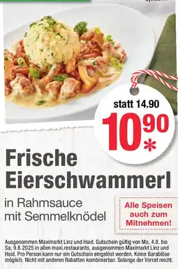 Maximarkt Frische Eierschwammerl Angebot