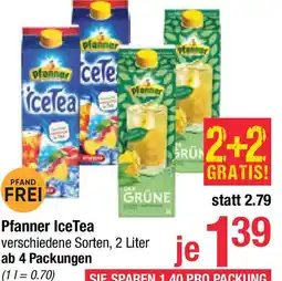 Maximarkt Pfanner IceTea Angebot