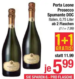 Maximarkt Porta Leone Prosecco Spumante DOC Angebot