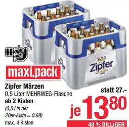 Maximarkt Zipfer Märzen Angebot