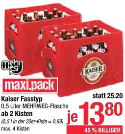 Maximarkt Kaiser Fasstyp Angebot