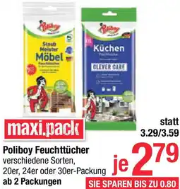 Maximarkt Poliboy Feuchttücher Angebot