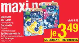 Maximarkt Blue Star WC-Stein Angebot