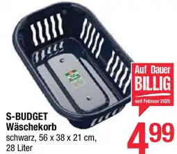 Maximarkt S-BUDGET Wäschekorb Angebot