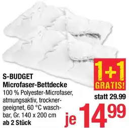 Maximarkt Microfaser-Bettdecke Angebot