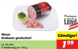 Nah&Frisch Moser Krakauer geräuchert Angebot