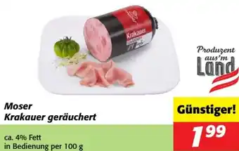 Nah&Frisch Moser Krakauer geräuchert Angebot